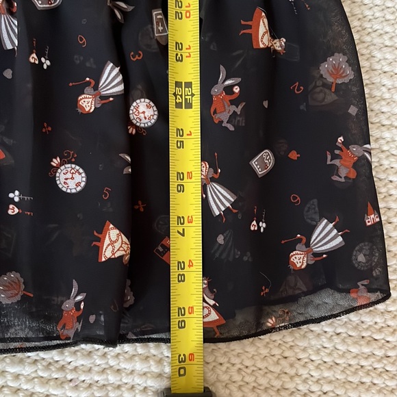 Black “Alice in Wonderland” Dress. In Excellent Condition. - Picture 8 of 8